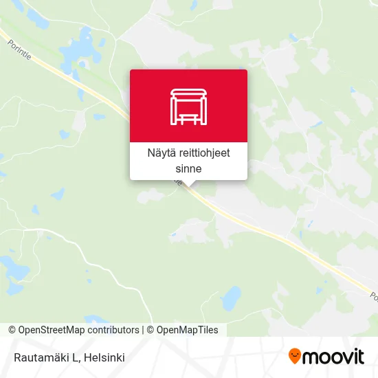Rautamäki L kartta