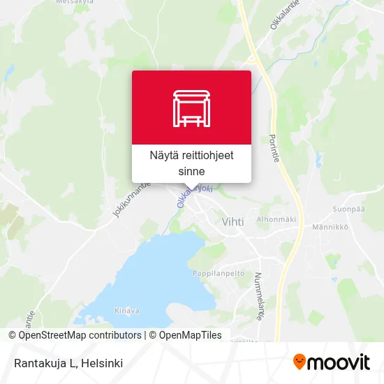 Rantakuja L kartta