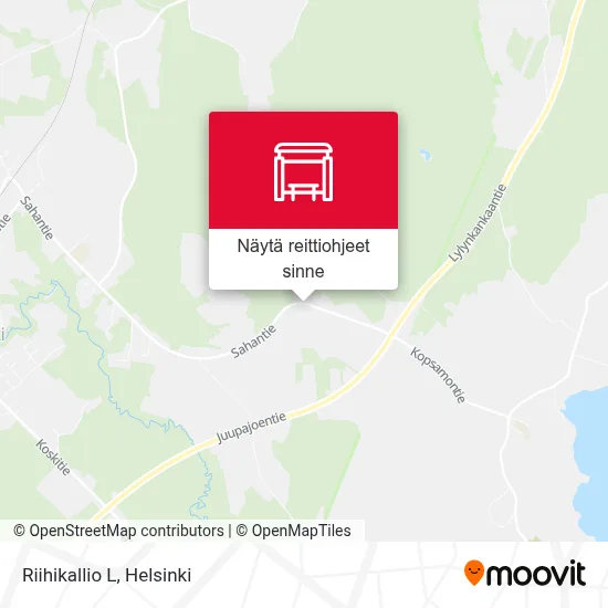 Riihikallio L kartta