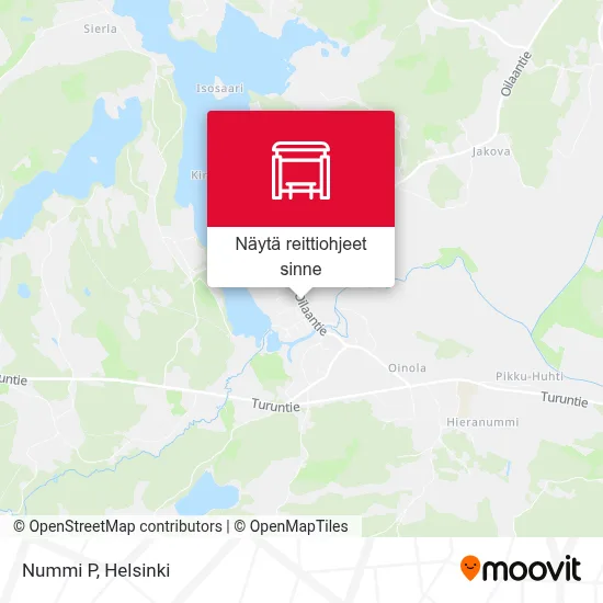 Nummi P kartta