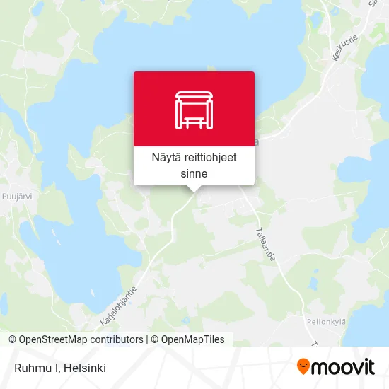 Ruhmu I kartta