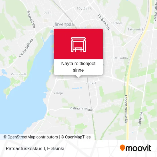 Ratsastuskeskus I kartta