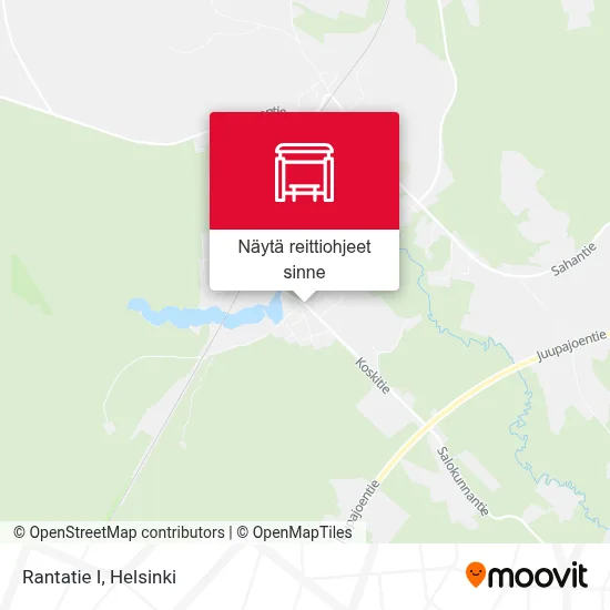 Rantatie I kartta