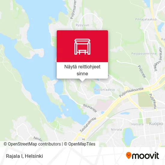 Rajala I kartta