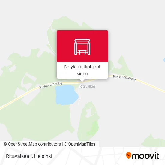 Ritavalkea I kartta