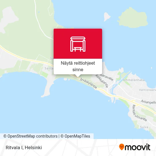 Ritvala I kartta