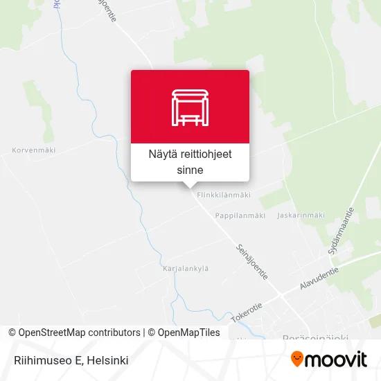 Riihimuseo E kartta