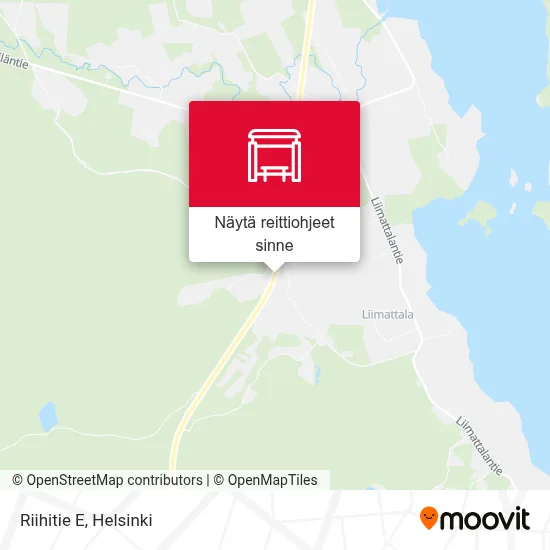 Riihitie E kartta