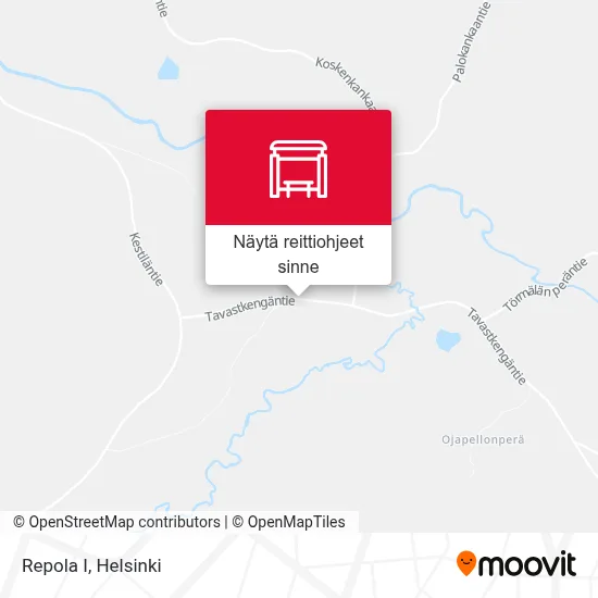 Repola I kartta