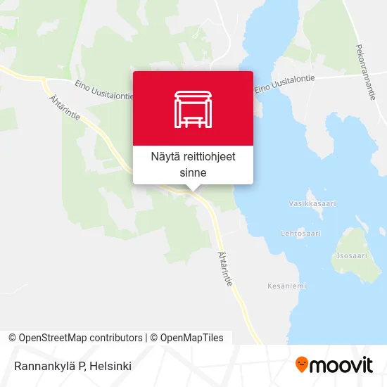 Rannankylä P kartta