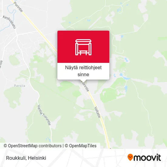 Roukkuli kartta