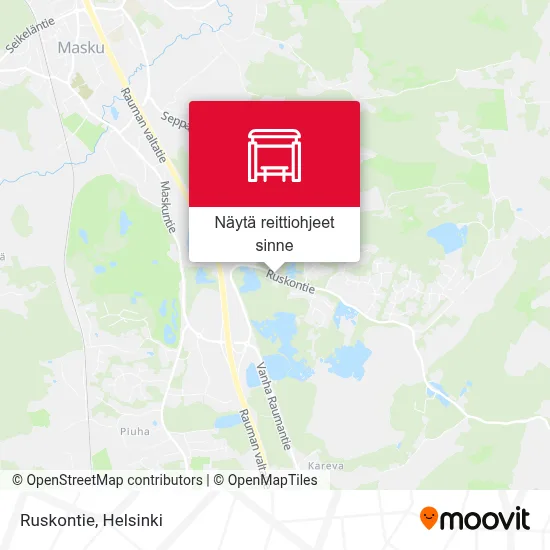 Ruskontie kartta