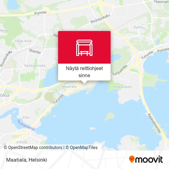 Maatiala kartta