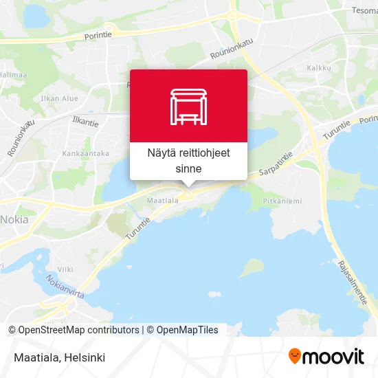 Maatiala kartta