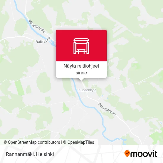 Rannanmäki kartta