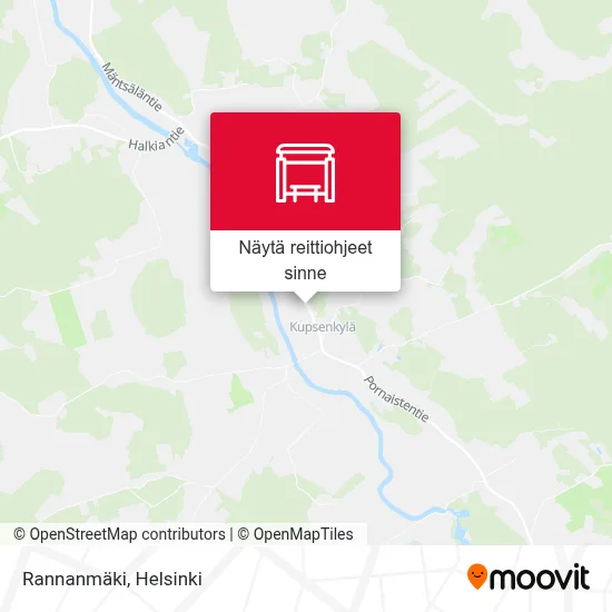 Rannanmäki kartta