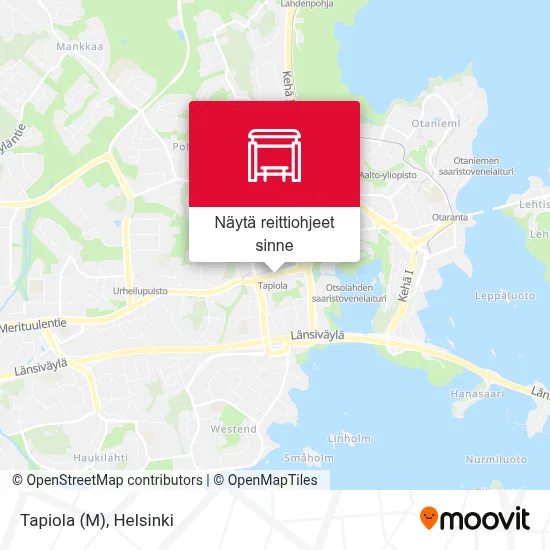 Tapiola (M) kartta