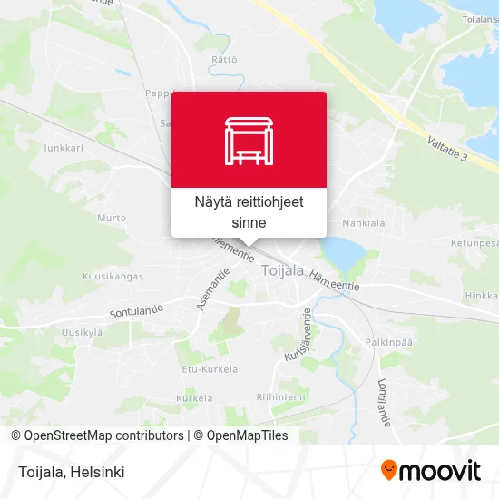 Toijala kartta