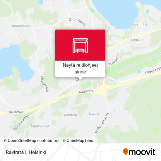 Ravirata I kartta