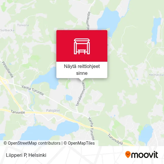 Liipperi P kartta