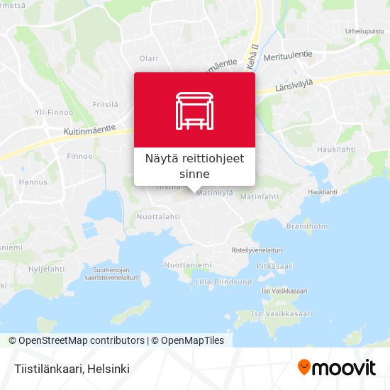 Tiistilänkaari kartta