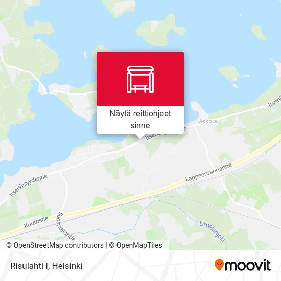 Risulahti I kartta