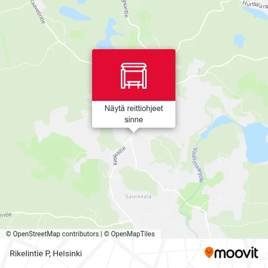 Rikelintie P kartta