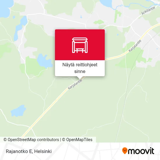 Rajanotko E kartta