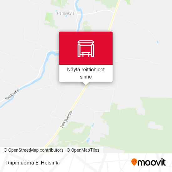 Riipinluoma E kartta