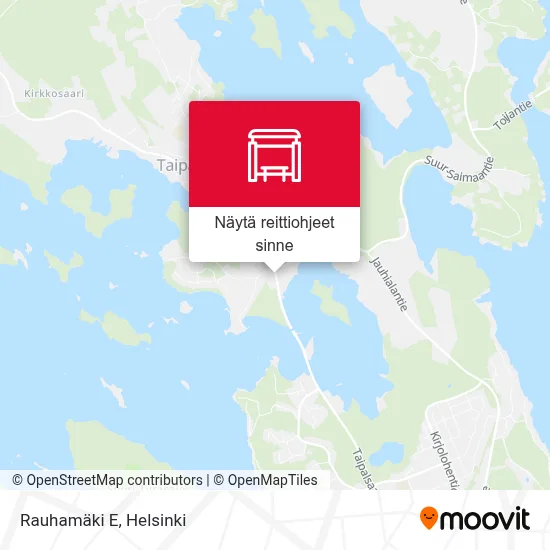 Rauhamäki E kartta