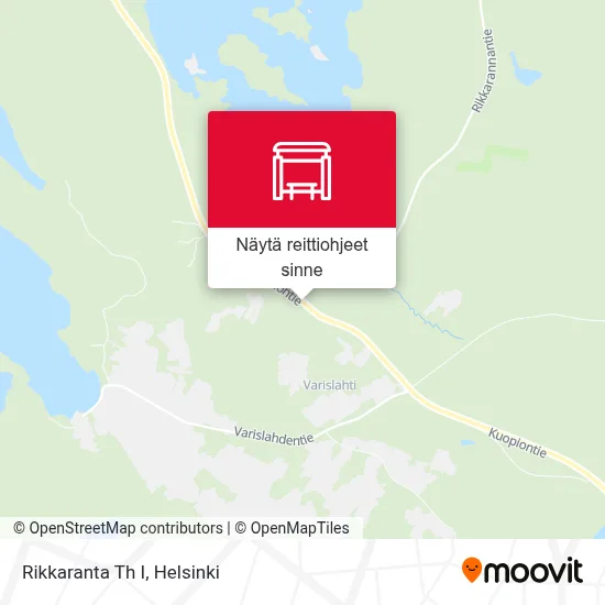 Rikkaranta Th I kartta
