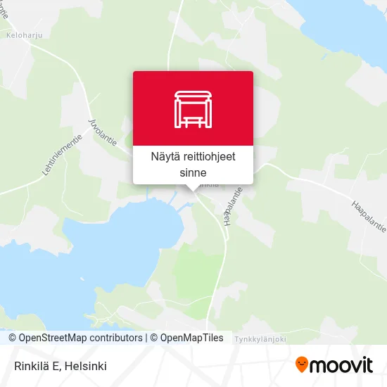 Rinkilä E kartta