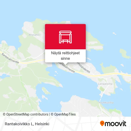 Rantakoivikko L kartta