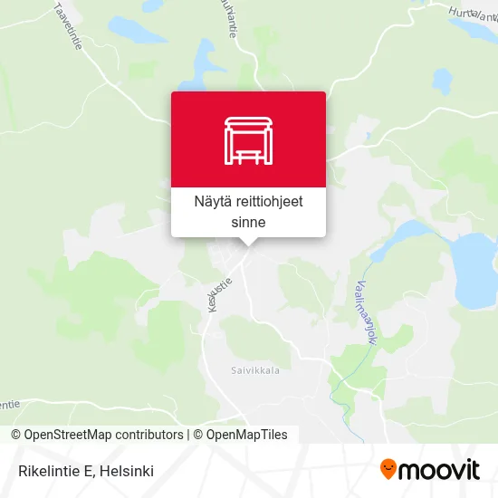 Rikelintie E kartta