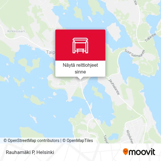 Rauhamäki P kartta
