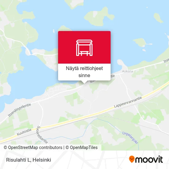 Risulahti L kartta
