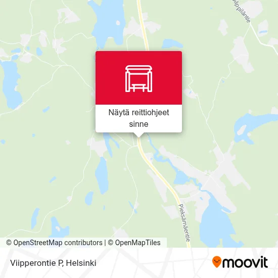 Viipperontie P kartta