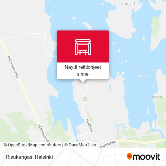 Risukangas kartta