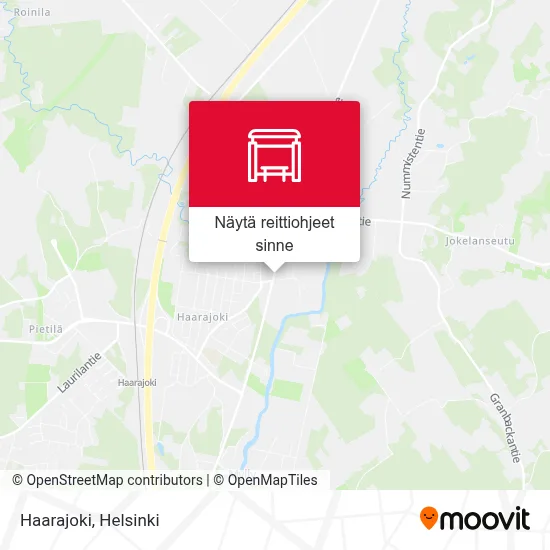 Haarajoki kartta