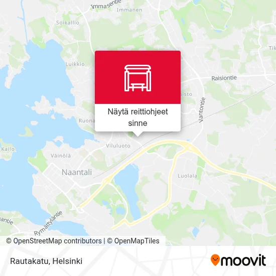 Rautakatu kartta