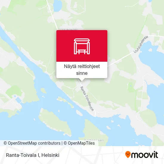 Ranta-Toivala I kartta