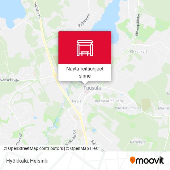 Hyökkälä kartta
