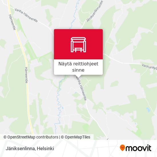 Jäniksenlinna kartta
