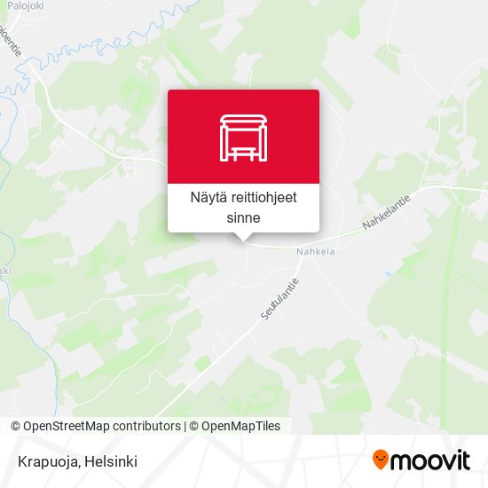 Krapuoja kartta