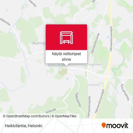 Heikkiläntie kartta