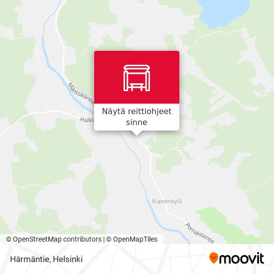 Härmäntie kartta