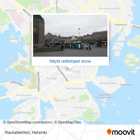 Rautatientori kartta