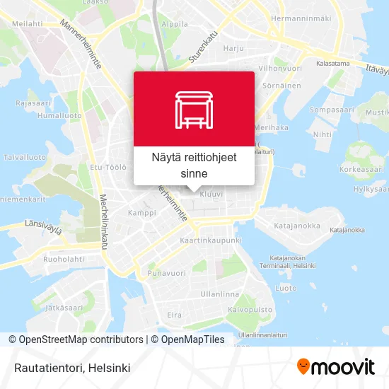 Rautatientori kartta