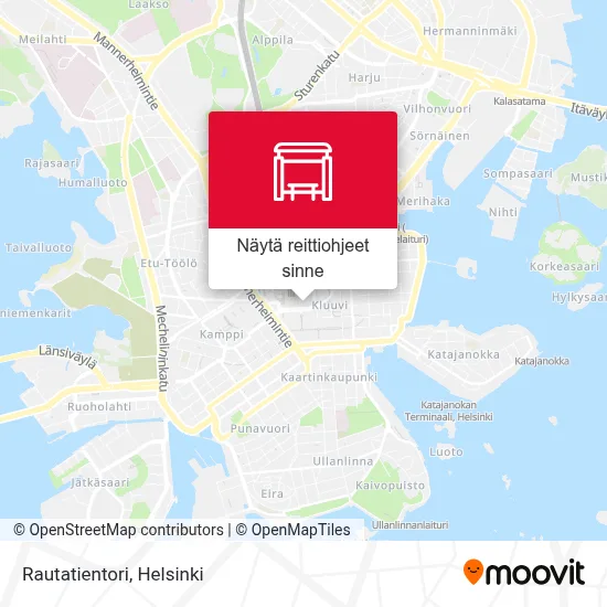 Rautatientori kartta