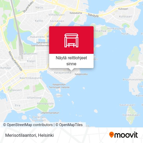 Merisotilaantori kartta